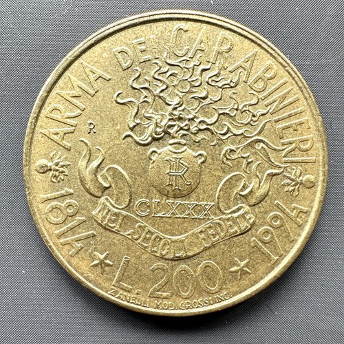 Moneta commemorativa italiana - moneta,