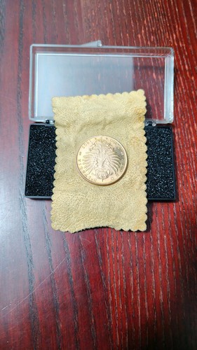 Moneta 100 lire - oro,
