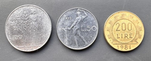 Lotto monete italiane 1956 - 3,