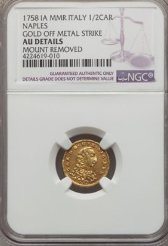 Carlino 1758 regno di - 1758,