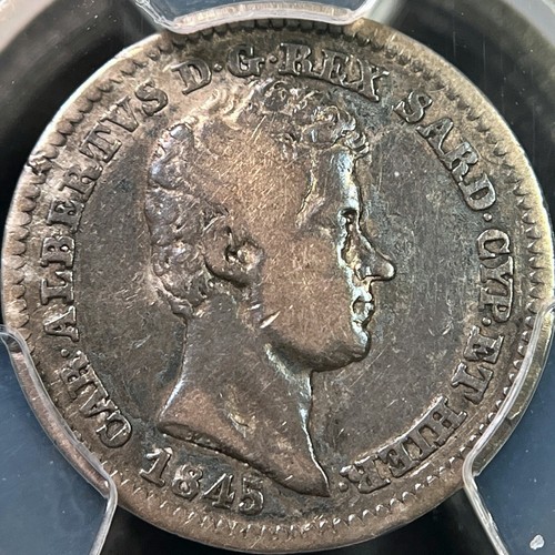 Italia 1845 50 - 50, centesimi
